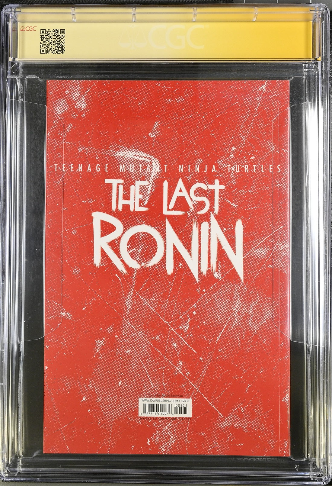 CGC TMNT: THE LAST RONIN #5 RETAILER INCENTIVE (9.8) SIGNATURE SERIES - SIGNED BY KEVIN EASTMAN