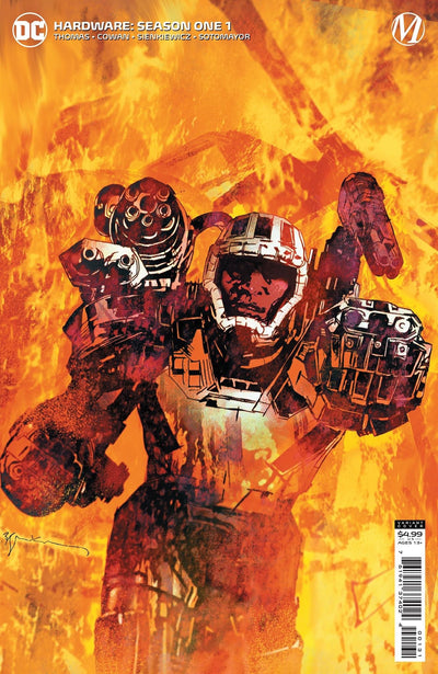 HARDWARE SEASON ONE #1 CVR C BILL SIENKIEWICZ NEW SCHOOL CARD STOCK VAR