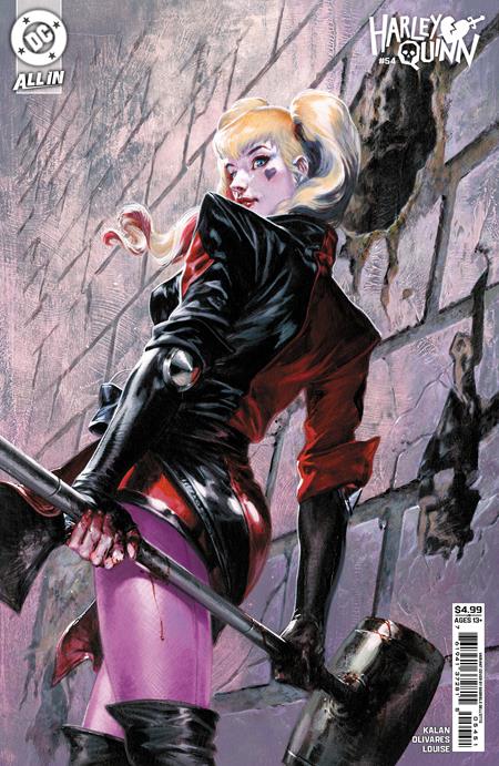 HARLEY QUINN (2021) #54 CVR D GABRIELE DELL OTTO GOTHAM CARD STOCK VAR