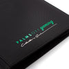 PALMS OFF GAMING COLLECTORS SERIES 9 POCKET BLACK ZIP TRADING CARD BINDER