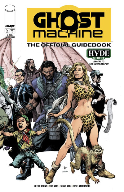 GHOST MACHINE THE OFFICIAL GUIDEBOOK (2026) #5 CVR A GARY FRANK & BRAD ANDERSON WRAPAROUND