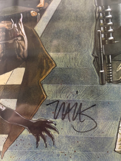 *TRIPLE SIGNED* ONE-SHOT WONDERS DARK HORSE LITHOGRAPH - MIGNOLA/CHAREST/WHEDON