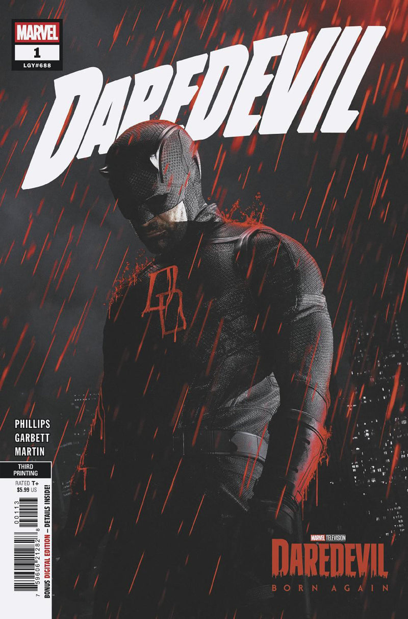 DAREDEVIL (2026) #1 MARVEL TELEVISION 3RD PRINTING VAR