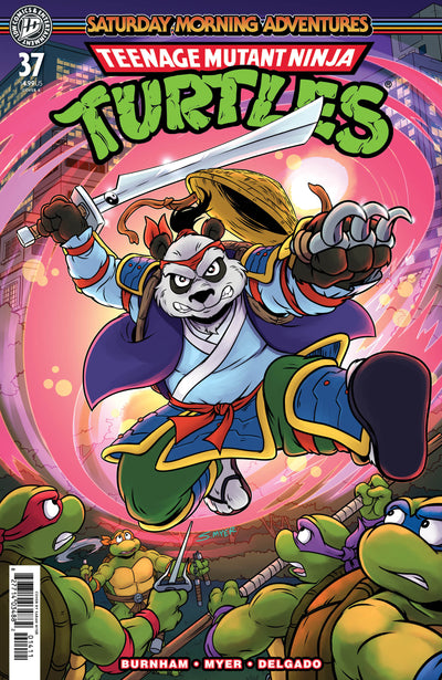 TMNT SATURDAY MORNING ADVENTURES CONTINUED (2023) #37 CVR A MYER