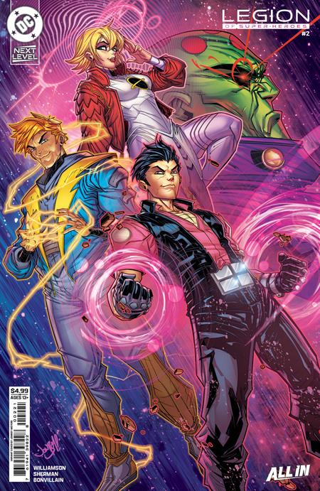 LEGION OF SUPER-HEROES (2026) #2 CVR B JONBOY MEYERS CARD STOCK VAR