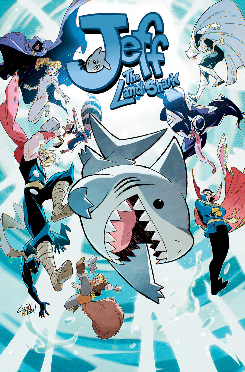 *DAMAGED* JEFF THE LAND SHARK FRIENDS AND RIVALS TP