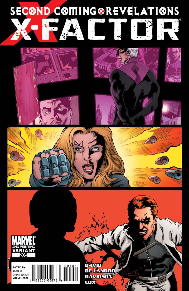 X-FACTOR VOL 3 #205 2ND PTG DE LANDRO VAR