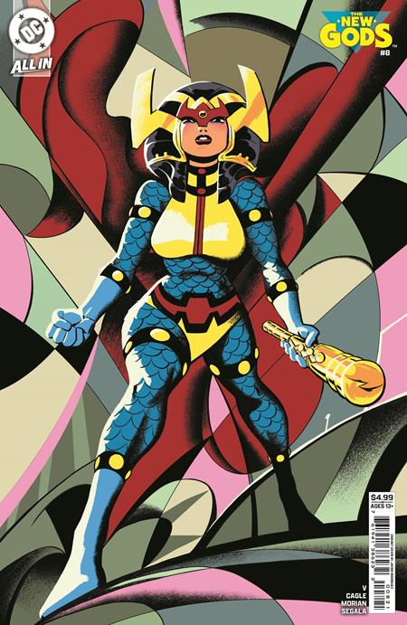 NEW GODS (2024) #8 CVR B JAVIER RODRIGUEZ CARD STOCK VAR