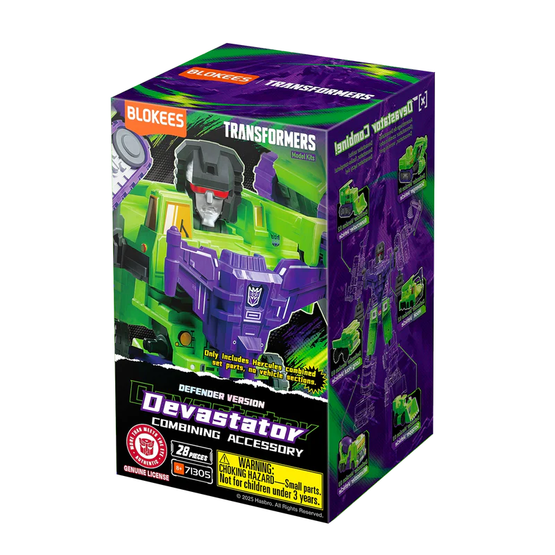 BLOKEES TRANSFORMERS DEFENDER VERSION DEVASTATOR KITS COMBINING ACCESSORY