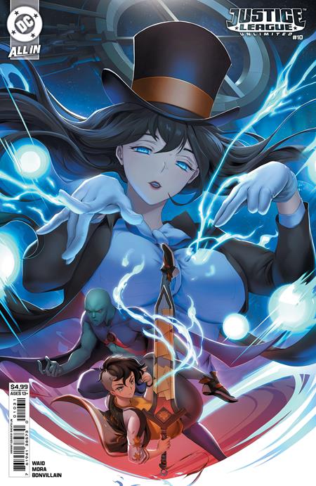 JUSTICE LEAGUE UNLIMITED (2024) #10 CVR C RACHTA LIN CARD STOCK VAR
