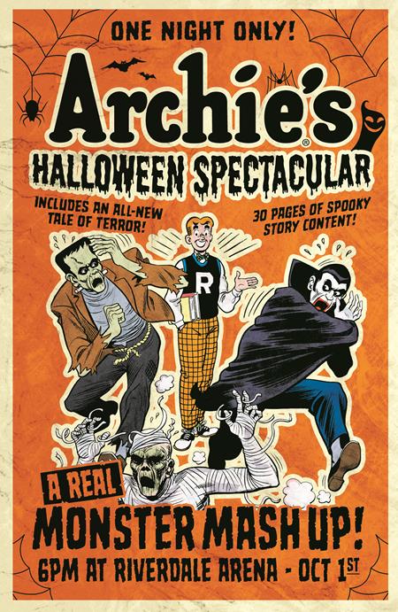 ARCHIES HALLOWEEN SPECTACULAR (2025) #1 (ONE SHOT) CVR B BOB WHITE RETRO ART