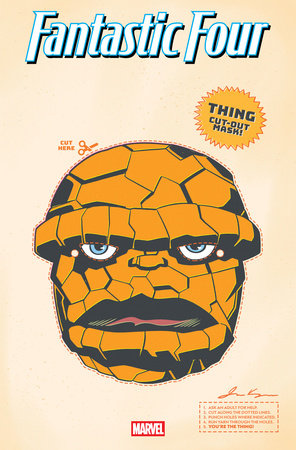 FANTASTIC FOUR (2025) #3 RETRO HALLOWEEN MASK VAR
