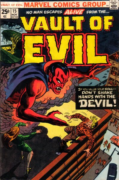VAULT OF EVIL (1973) #15 (VG/FN)