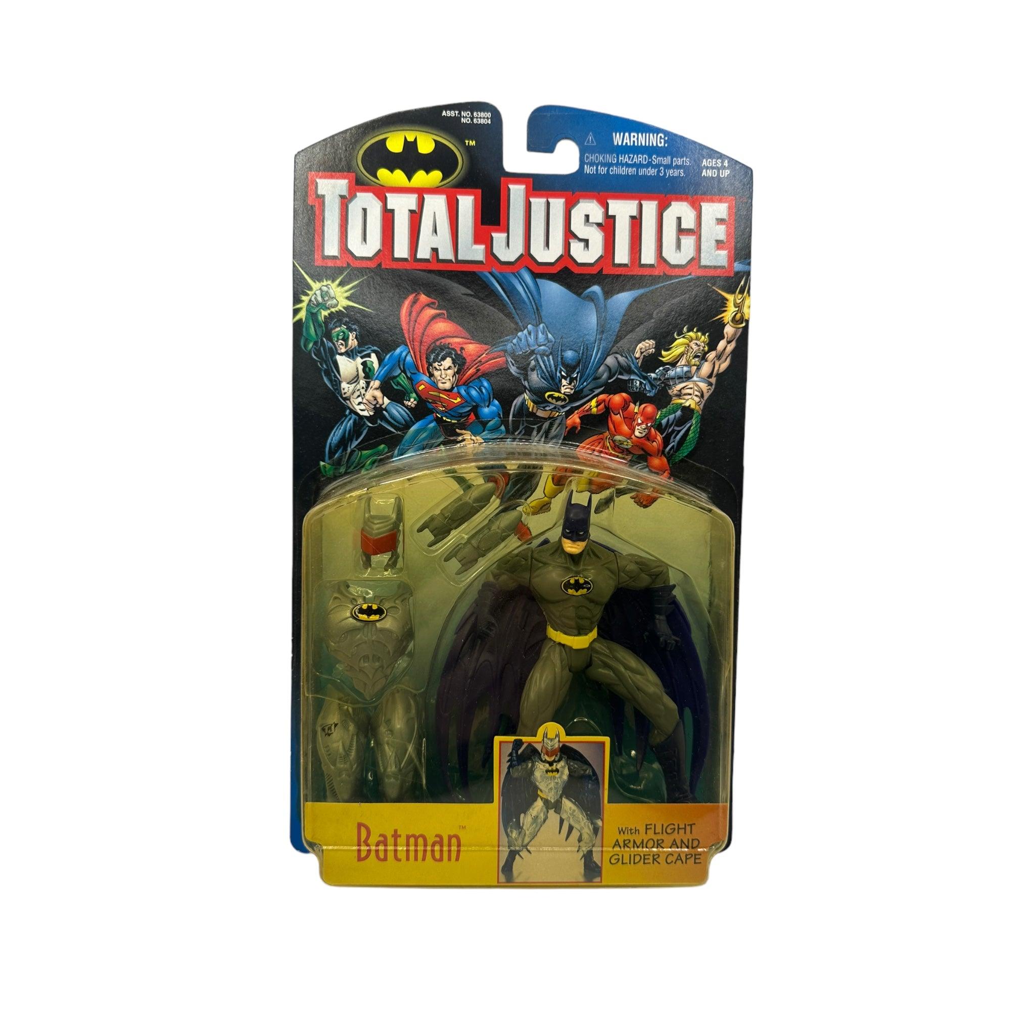 1996 KENNER TOTAL JUSTICE BATMAN AF (YELLOW BUBBLE) - Kings Comics
