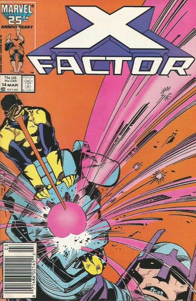 X-FACTOR (1986) #14 NEWSSTAND EDITION (VF/NM)