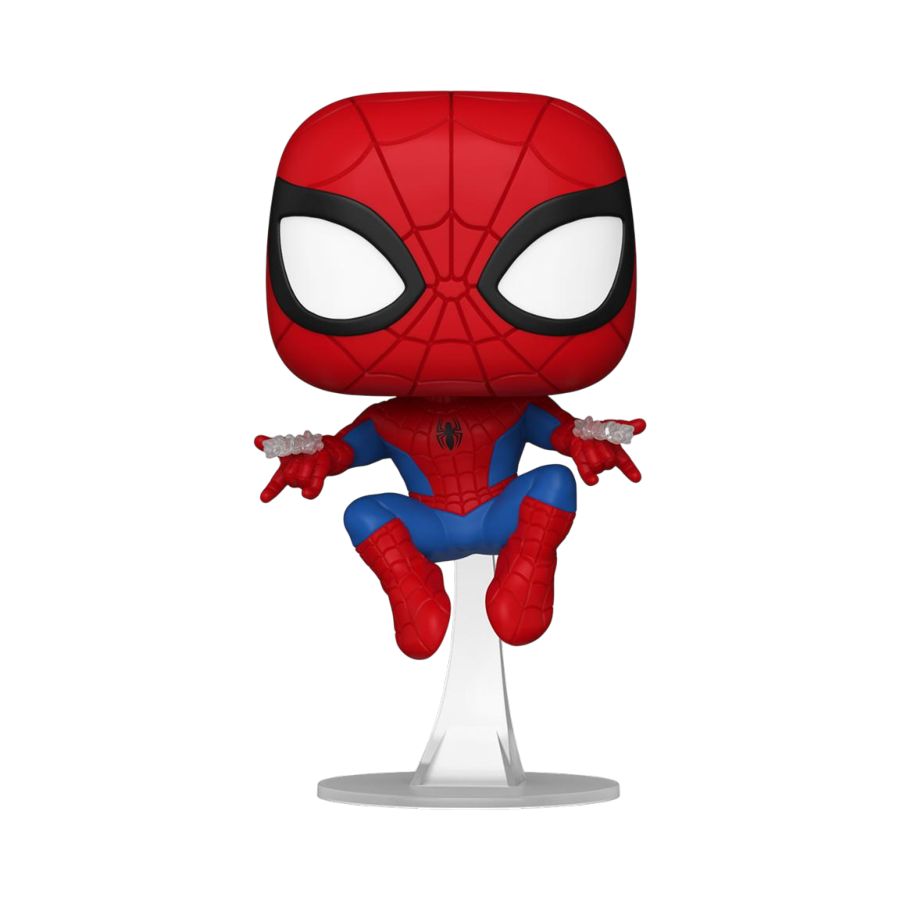 POP MARVEL COMICS SPIDER-MAN WITH WEB SHOOTERS U.S EXCLUSIVE VINYL FIG