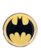 VINTAGE BATMAN LOGO METAL MAGNET ROUND (1988)