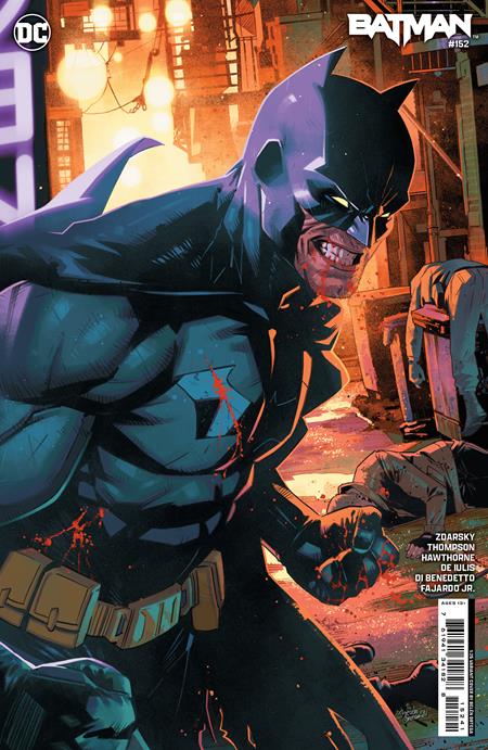 BATMAN (2016) #152 CVR G INC 1:25 BELEN ORTEGA CARD STOCK VAR (ABSOLUTE POWER)