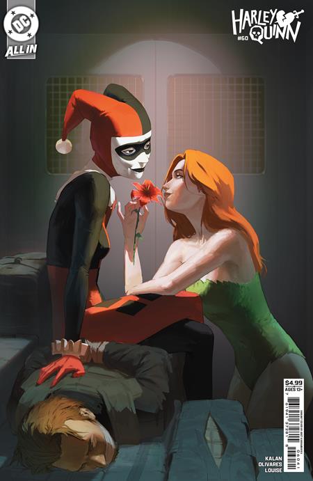 HARLEY QUINN (2021) #60 CVR D ASET KAIRAMBAYEV CARD STOCK VAR
