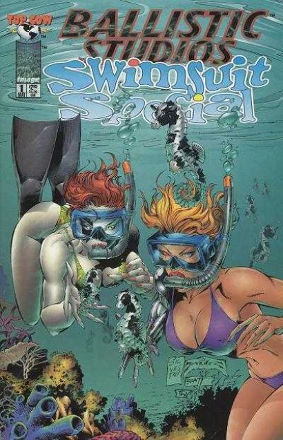 BALLISTIC STUDIOS SWIMSUIT SPECIAL (1995) #1 SILVESTRI CVR (VF/NM)