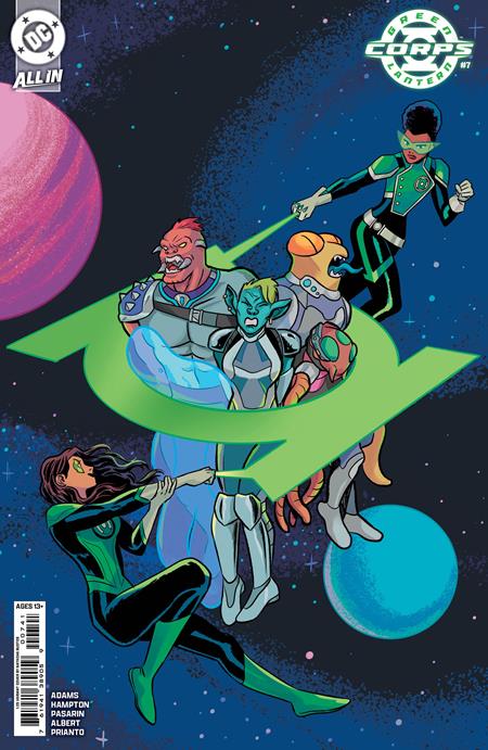 GREEN LANTERN CORPS (2025) #7 CVR D INC 1:25 NATACHA BUSTOS CARD STOCK VAR (STARBREAKER SUPREMACY)