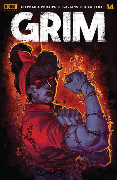 GRIM (2022) #14 CVR A FLAVIANO