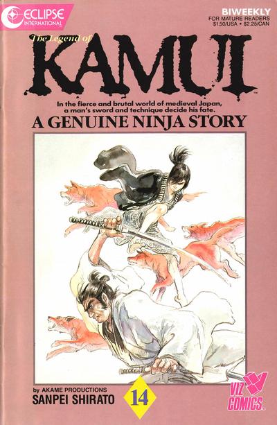 LEGEND OF KAMUI (1987) #14 (VF)