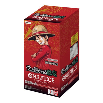ONE PIECE CARD GAME JAPAN (OP-13) CARRYING ON HIS WILL BOOSTER BOX