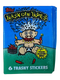 1992 TOPPS TRASH CAN TROLLS STICKERS PACK