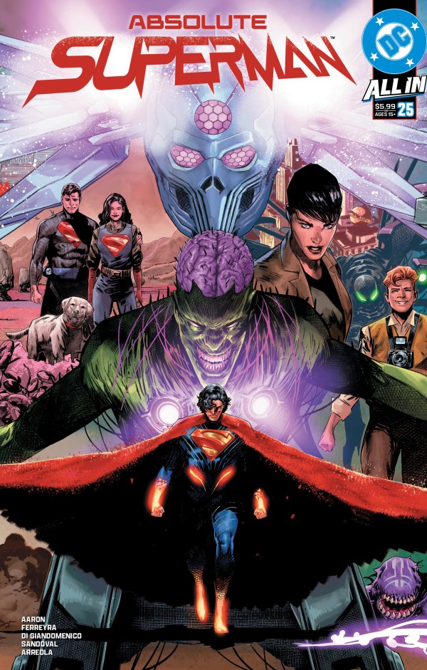 ABSOLUTE SUPERMAN (2024) #25 CVR A RAFA SANDOVAL GATEFOLD TRIPTYCH