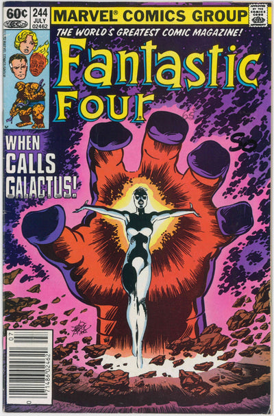 FANTASTIC FOUR (1961) #244 NEWSSTAND - FIRST APPEARANCE NOVA  (FN)