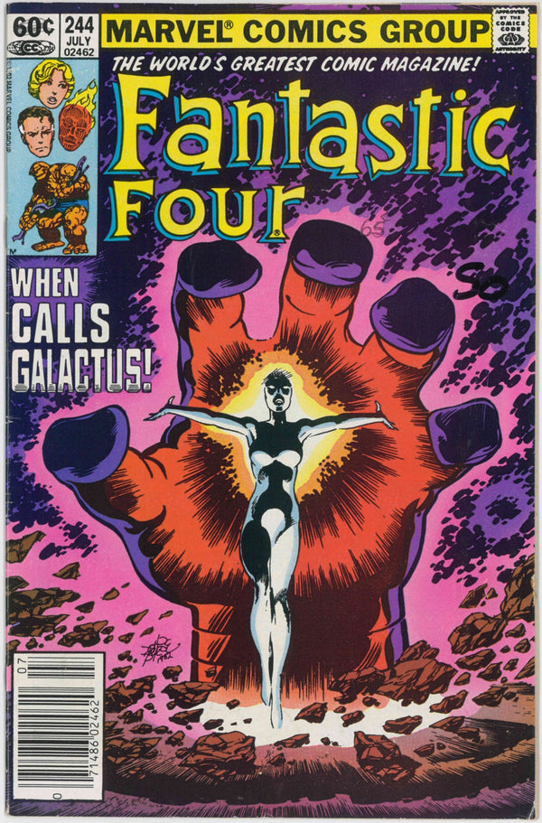 FANTASTIC FOUR (1961) #244 NEWSSTAND - FIRST APPEARANCE NOVA  (FN)