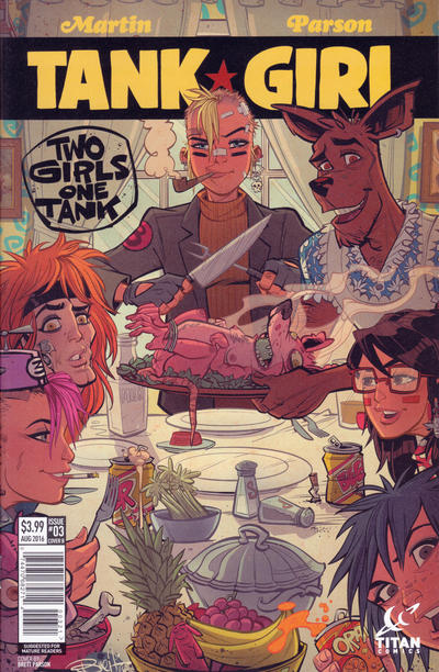 TANK GIRL 2 GIRLS 1 TANK #3