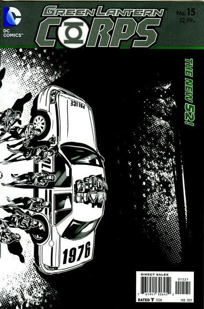 GREEN LANTERN CORPS (2011) #15 25 COPY INCV VAR ED