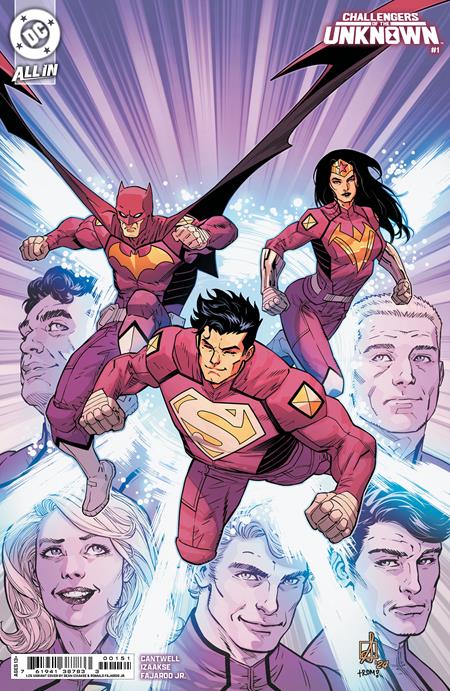 CHALLENGERS OF THE UNKNOWN (2024) #1 CVR F INC 1:25 SEAN IZAAKSE CARD STOCK VAR