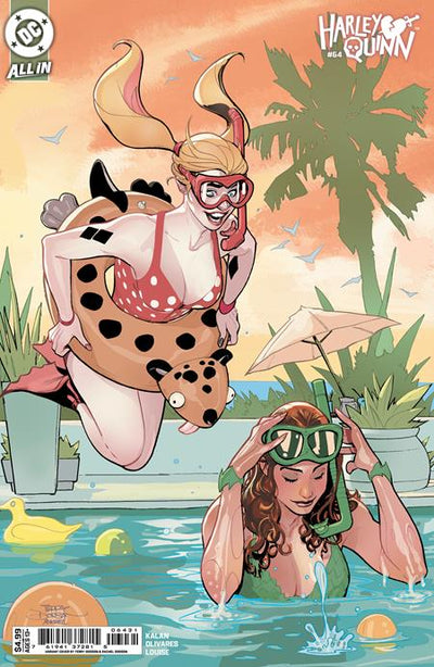 HARLEY QUINN (2021) #64 CVR C TERRY DODSON & RACHEL DODSON CARD STOCK VAR