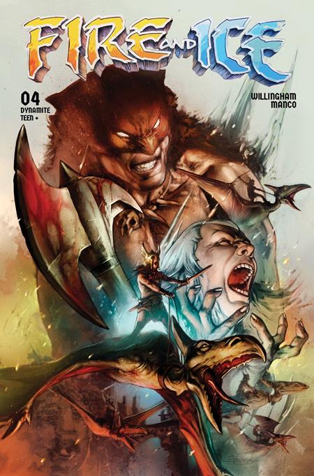 FIRE AND ICE (2023) #4 CVR B LEONARDO MANCO