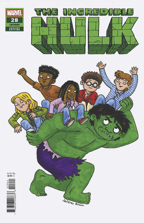 INCREDIBLE HULK (2023) #28 JEFFREY BROWN VAR