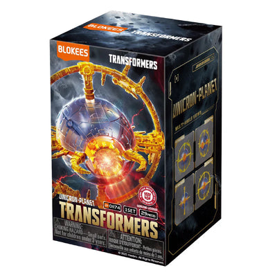 BLOKEES TRANSFORMERS UNICRON PLANET TRANSPARENT VERSION