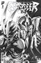 TEENAGE MUTANT NINJA TURTLES SHREDDER (2025) #2 CVR E 25 COPY INCV NGU B&W VAR