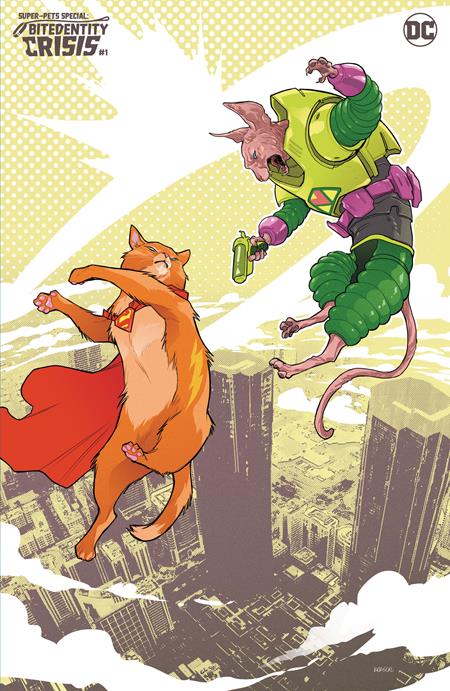 SUPER-PETS SPECIAL BITEDENTITY CRISIS (2024) #1 (ONE SHOT) CVR B KARL KERSCHL CARD STOCK VAR