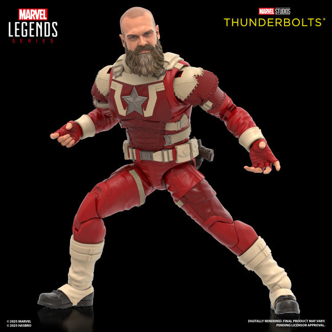 MARVEL LEGENDS SERIES YELENA BELOVA AND RED GUARDIAN AF