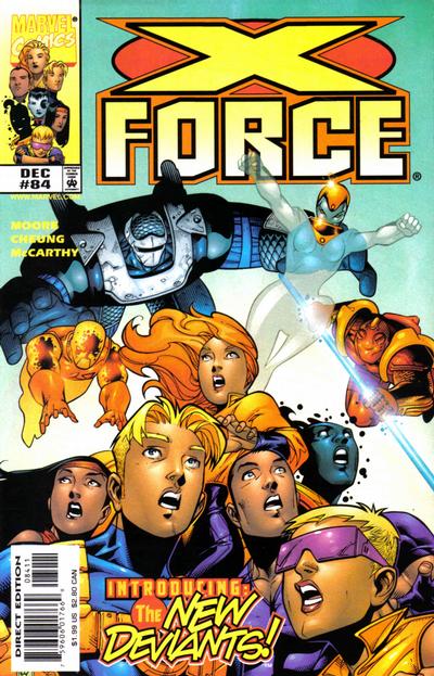 X-FORCE (1991) #84 NEWSSTAND EDITION