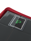 PALMS OFF GAMING COLLECTORS SERIES 9 POCKET RED ZIP TOP LOADER BINDER
