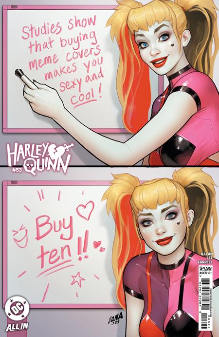 HARLEY QUINN (2021) #53 CVR B DAVID NAKAYAMA CARD STOCK VAR