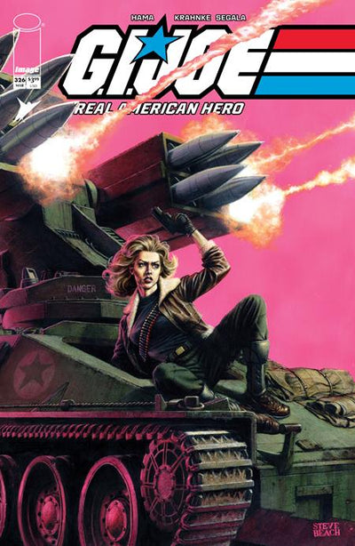 GI JOE A REAL AMERICAN HERO (2023) #326 CVR C INC 1:10 STEVE BEACH VAR