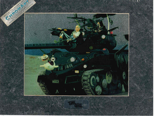 1995 TANK GIRL MOVIE CHROMART SPECIAL COLLECTORS EDITION WITH COA