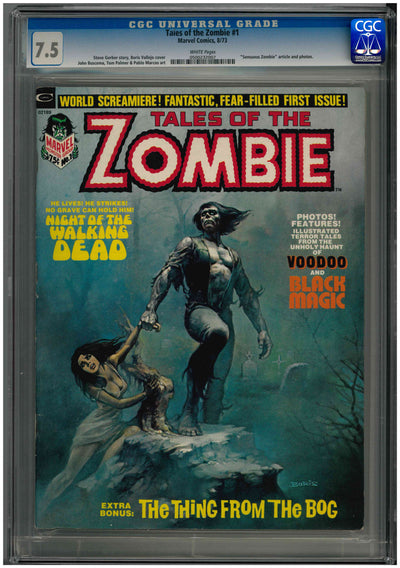 CGC TALES OF THE ZOMBIES (1973) #1 (7.5)