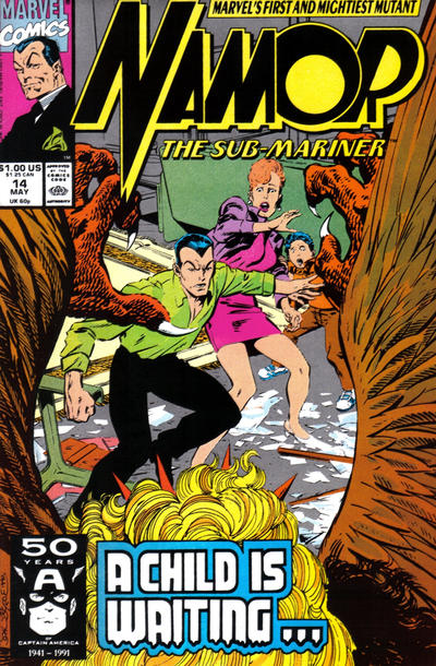 NAMOR THE SUB-MARINER (1990) #14
