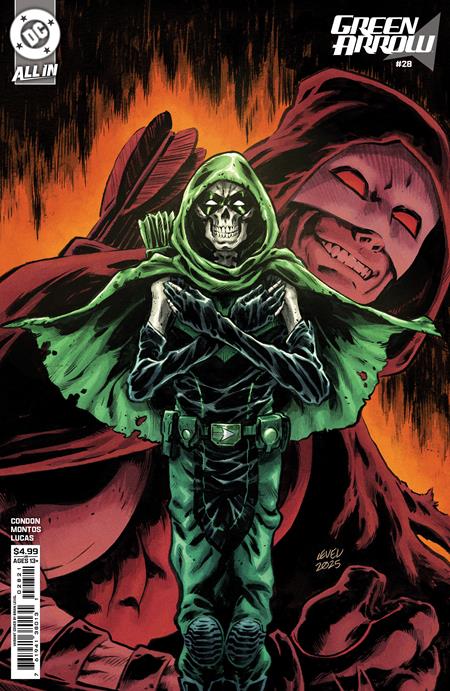 GREEN ARROW (2023) #28 CVR B BRIAN LEVEL CARD STOCK VAR